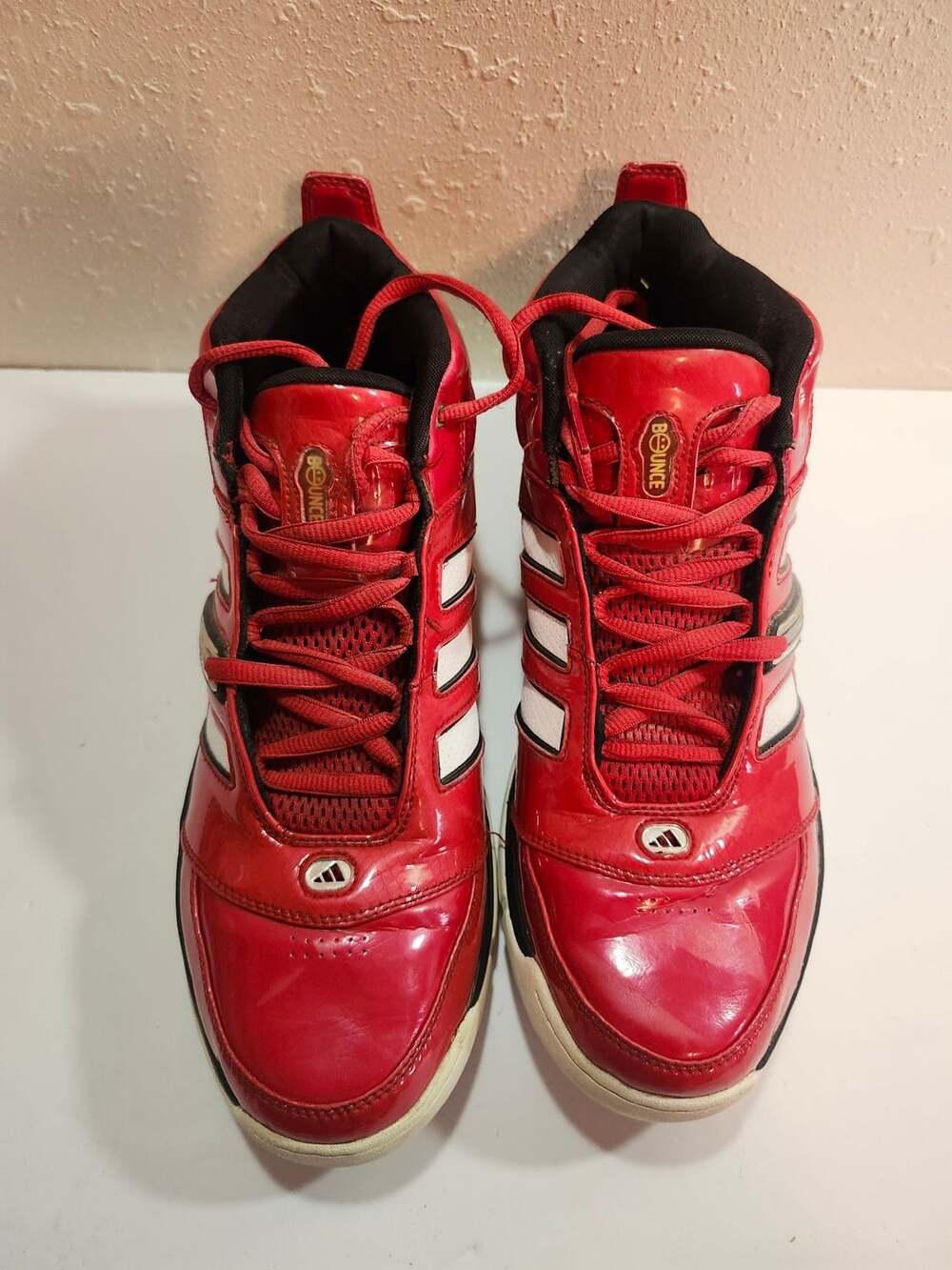 Adidas A3 Pro Team II Basketball Sneakers Size 12 Red White